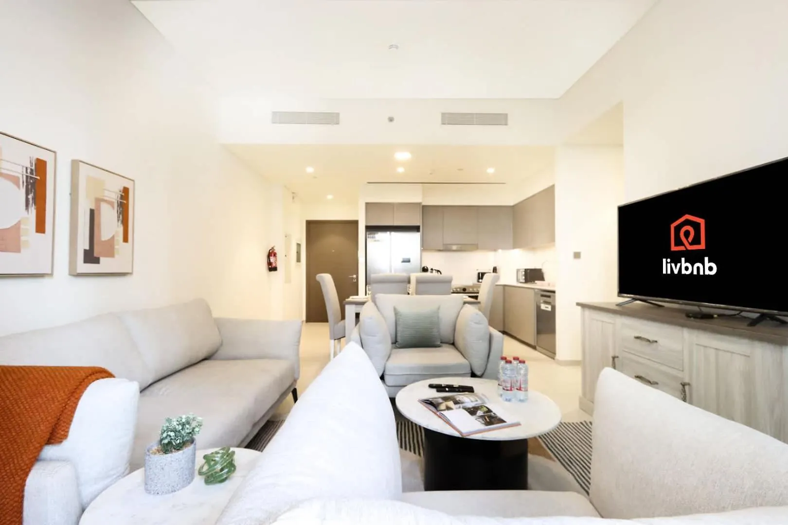 Apartman Livbnb-Modern 2Br With Partial Burj Khalifa View Dubaj